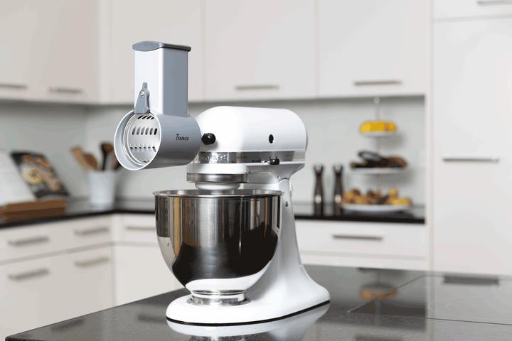 Immagine prodotto Tromco Set di accessori per grattugia con tamburo 1/2/3 (KitchenAid/Elektrolux/AEG)
