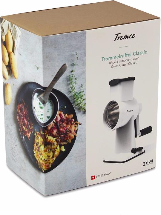 Immagine prodotto Tromco Set di grattugie a tamburo classic con tamburo 3, 4