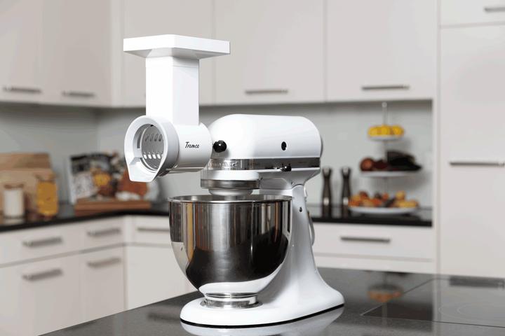 Immagine prodotto Tromco Set di accessori per grattugia Classic con tamburo 1/2/3 (KitchenAid/Elektrolux/AEG)