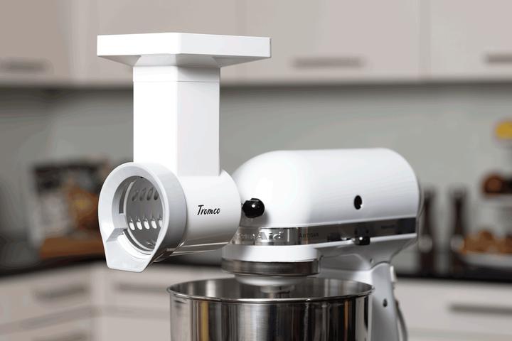 Immagine prodotto Tromco Set di accessori per grattugia Classic con tamburo 1/2/3 (KitchenAid/Elektrolux/AEG)