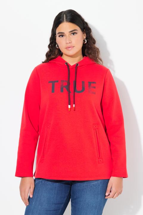 Produktbild Ulla Popken Hoodie, True, Kapuze, Kordel, Taschen, Langarm (56)
