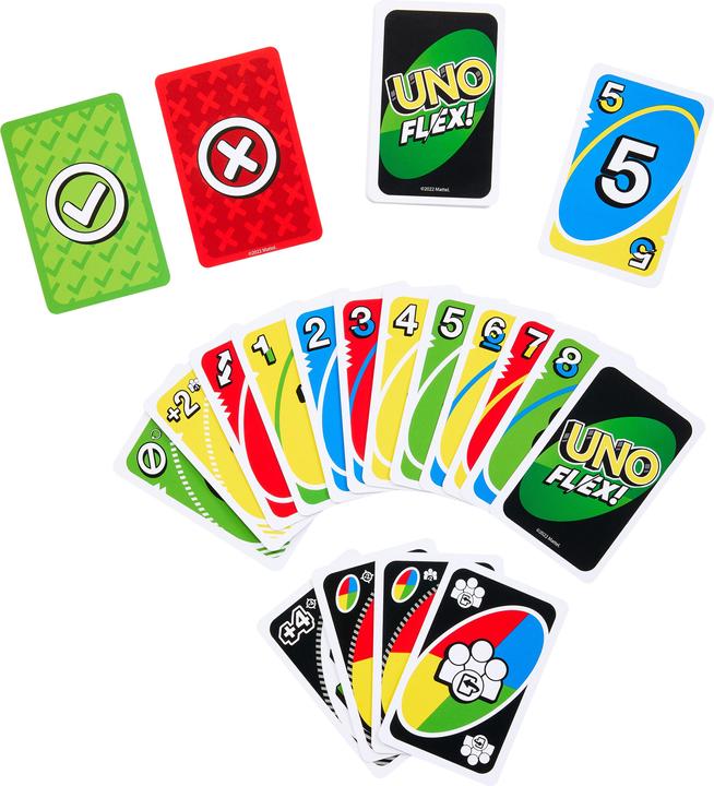 Immagine prodotto Mattel Games UNO Flex™ (Francese, Inglese, Italiano, 2 - 8 Giocatori)