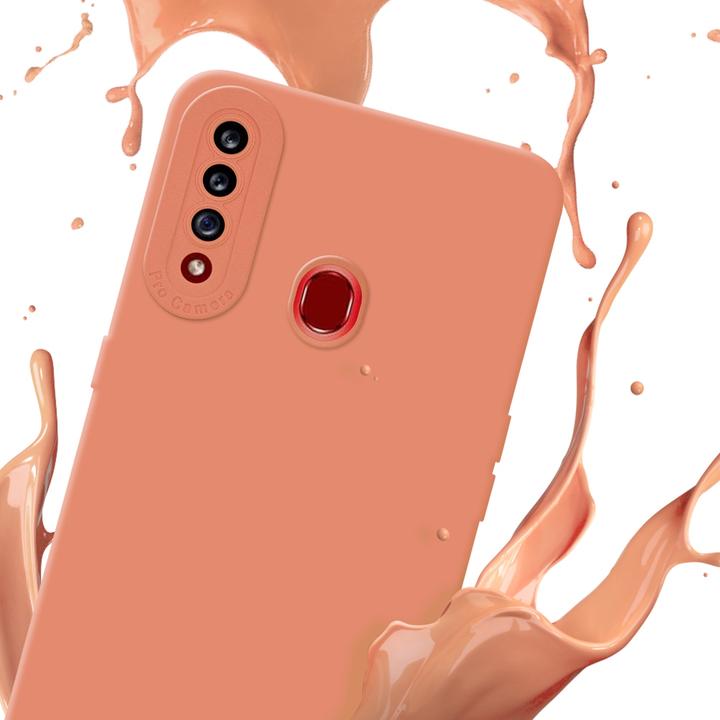 Actual product image Cadorabo Case for Samsung Galaxy A20s in TPU Fluid LM162 Style (Samsung Galaxy A20s)