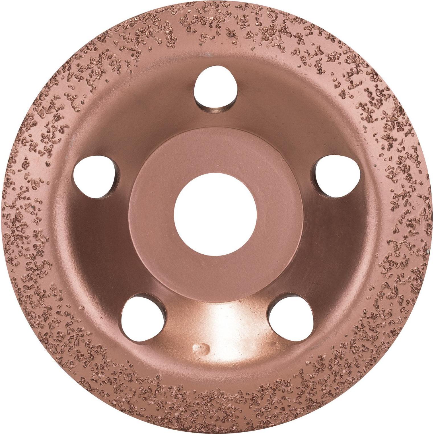 Bosch Professional Zubehör, Schleifmittel, Carbide-Schleifköpfe, 115 mm, Feinheitsgrad fein, Scheibenform schräg (Fein)