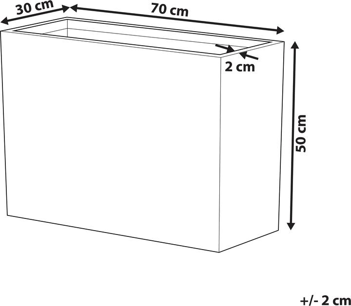 Produktbild Beliani Edessa (29 x 70 x 50 cm)