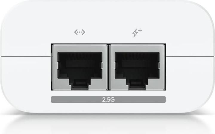Actual product image Ubiquiti 2.5G PoE+ adapter (802.3at (PoE+), 30 W)
