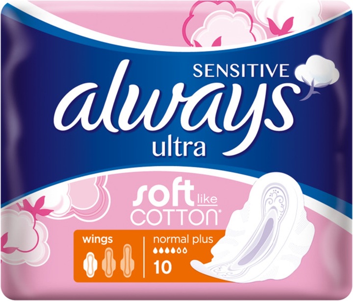 Produktbild Always Sensitive Normal Ultra (10 x, Normal)