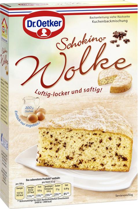 Immagine prodotto Dr. Oetker Torta nuvola di cioccolato (485 g)