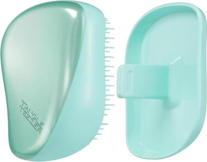 Produktbild Tangle Teezer Compact Styler Haarbürste Teal Matte Chrome