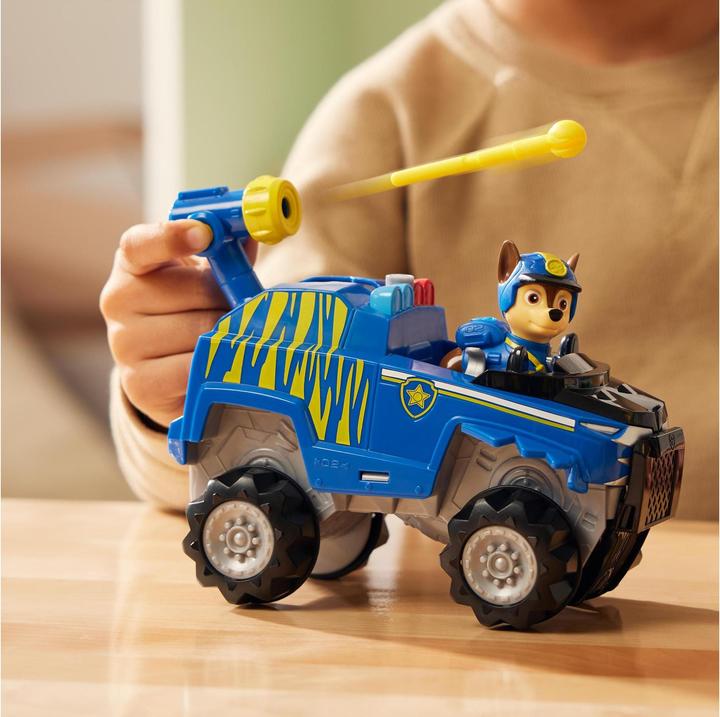 Actual product image Spin Master Paw Patrol Jungle Pups Deluxe Vehicle Chase
