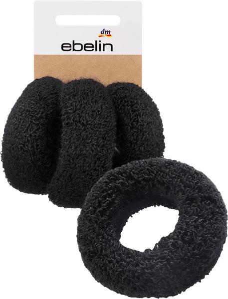 dm ebelin Haargummis schwarz (Haargummi)