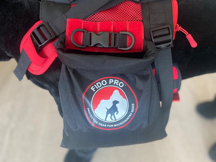 Immagine prodotto Fido Pro Zaino per cani Saddle Dry Bags (Cappotto per cani)