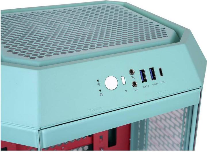 Produktbild Thermaltake Tt The Tower 250 Mint Strawberry (Mini-ITX)