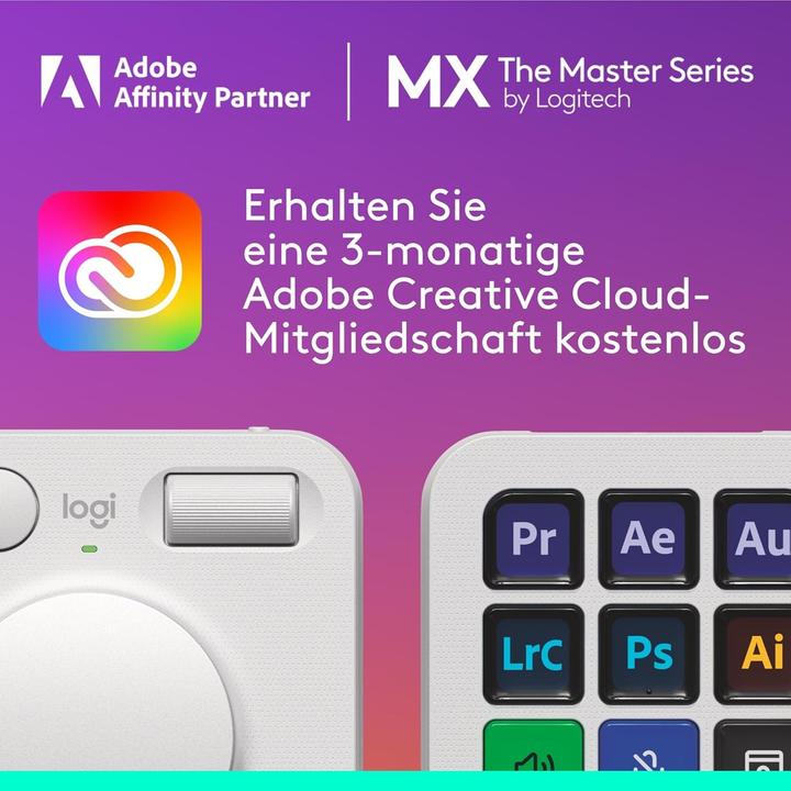 Actual product image Logitech Mx Creative Console (Without keyboard layout, Cable, Wireless)