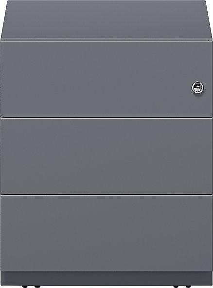 Immagine prodotto Bisley Piedistallo mobile Note™, con 3 cassetti universali (42 x 56,5 x 49,5 cm)