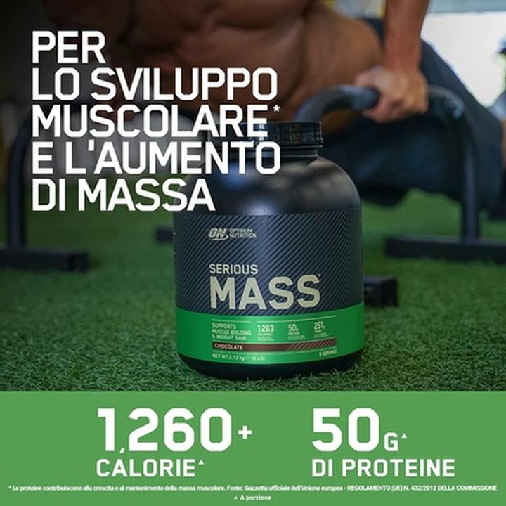 Immagine prodotto Optimum Nutrition Massa seria (Vaniglia, Bevanda sportiva in polvere, 1 pz., 3022 g)