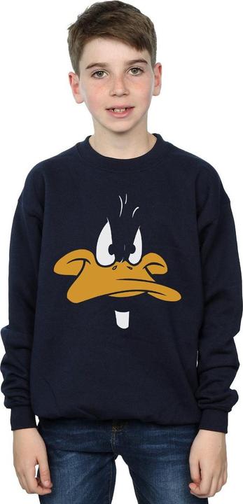 Immagine prodotto Looney Tunes Daffy Duck Big Face Felpa Ragazzi (128)