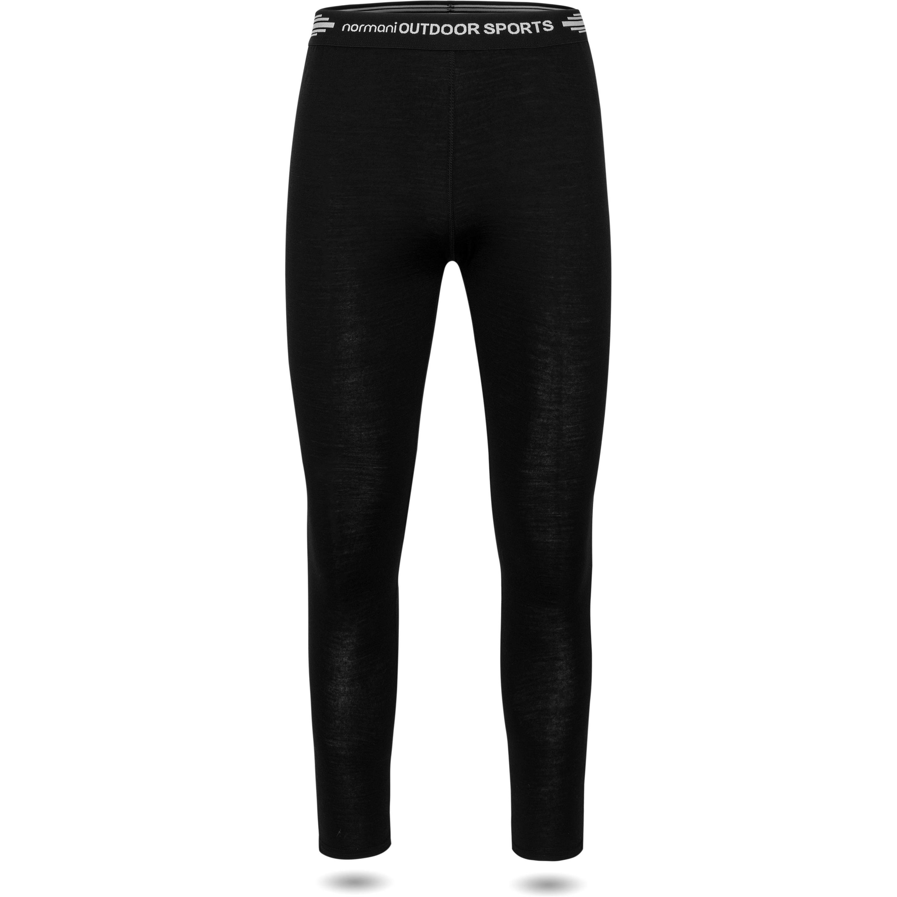 Normani, Damen, Funktionsunterhose, Damen Merino Unterhose Perth (L), Schwarz, L