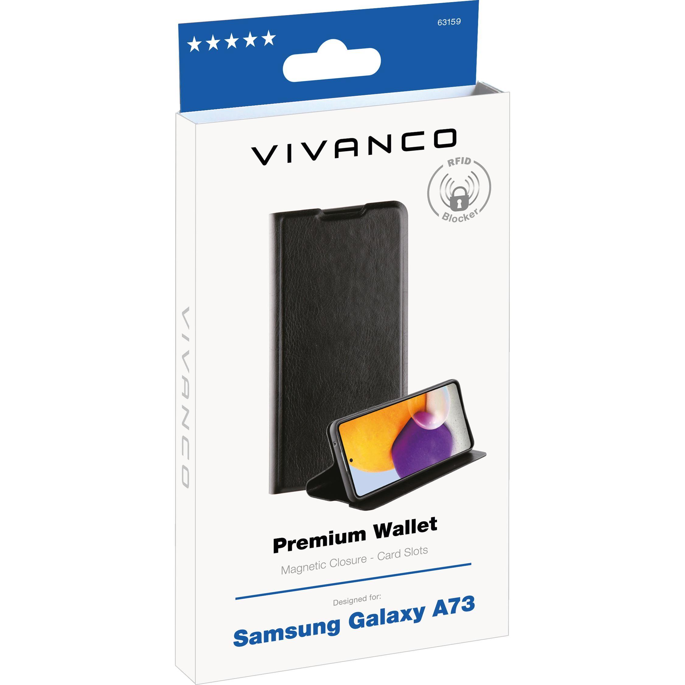 Thumbnail - Vivanco Premium (Samsung Galaxy A73 5G), Smartphone Hülle, Schwarz