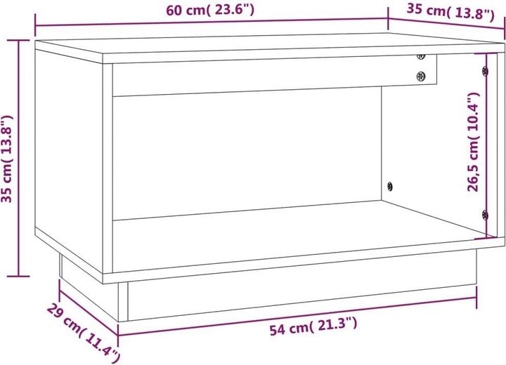 Image du produit vidaXL TV-Schrank (60 x 35 x 35 cm)