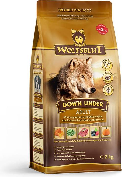 Actual product image Wolfsblut Down Under (Adult, 1 pcs., 2000 g)