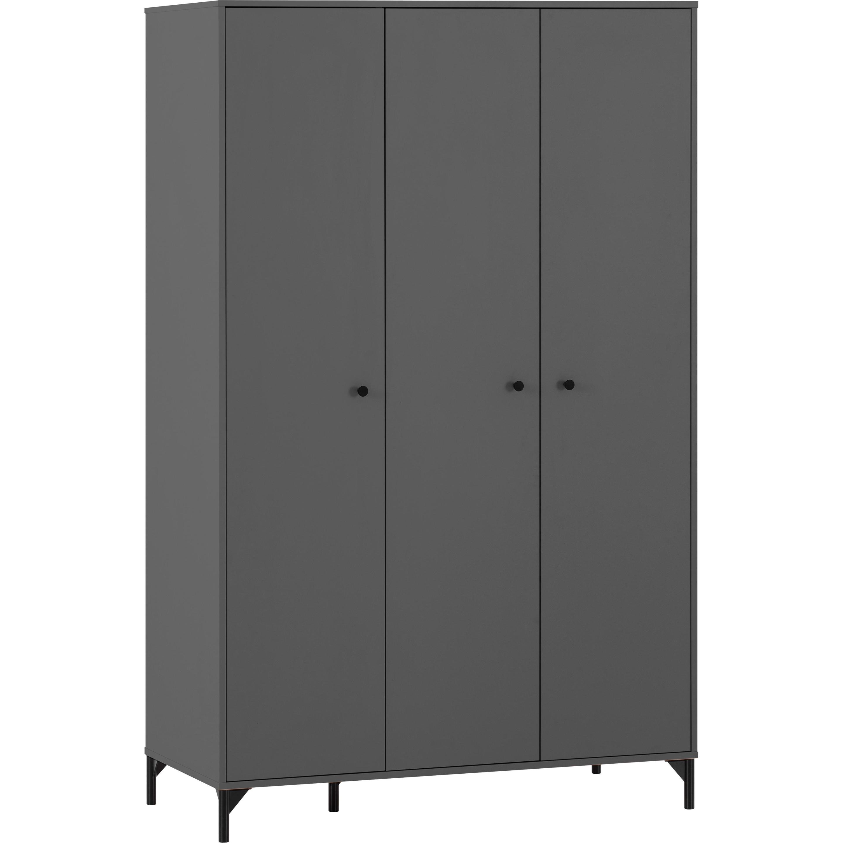 Schildmeyer, Kleiderschrank, Smash Kleiderschrank anthrazit (119 x 60 x 191.5 cm)