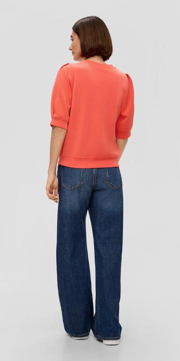 Produktbild s.Oliver Sweatshirt Kurzarm-Shirt aus Scuba (48)