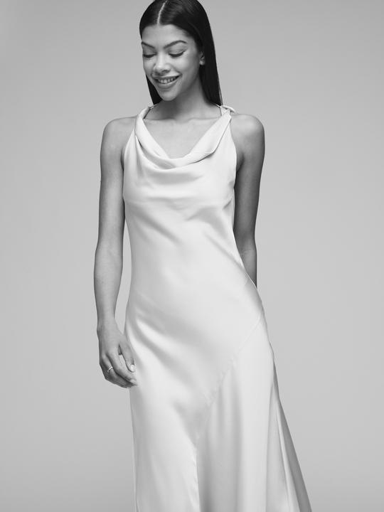 Produktbild Vila VIBEA Wasserfall Maxikleid (42)