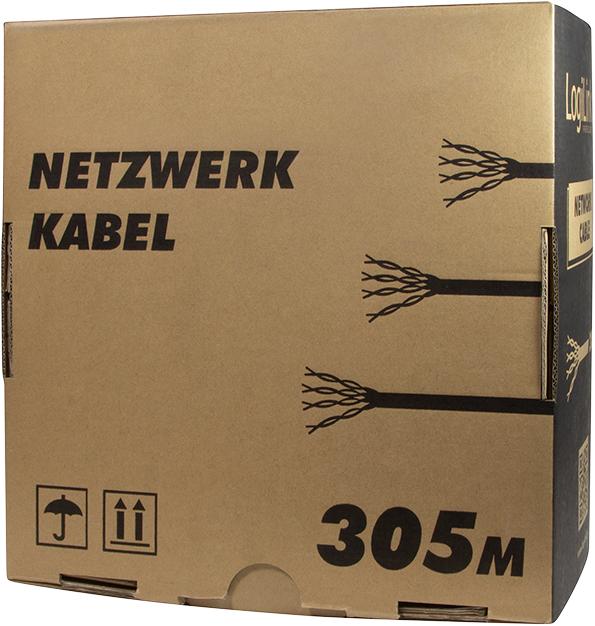Produktbild LogiLink Netzwerkkabel (U/UTP, CAT6, 305 m)