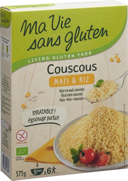 Ma vie sans Gluten Couscous Mais & Riz (375 g)