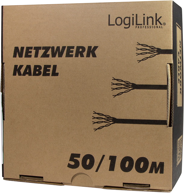 Produktbild LogiLink Netzwerkkabel (S/FTP, CAT7, 50 m)