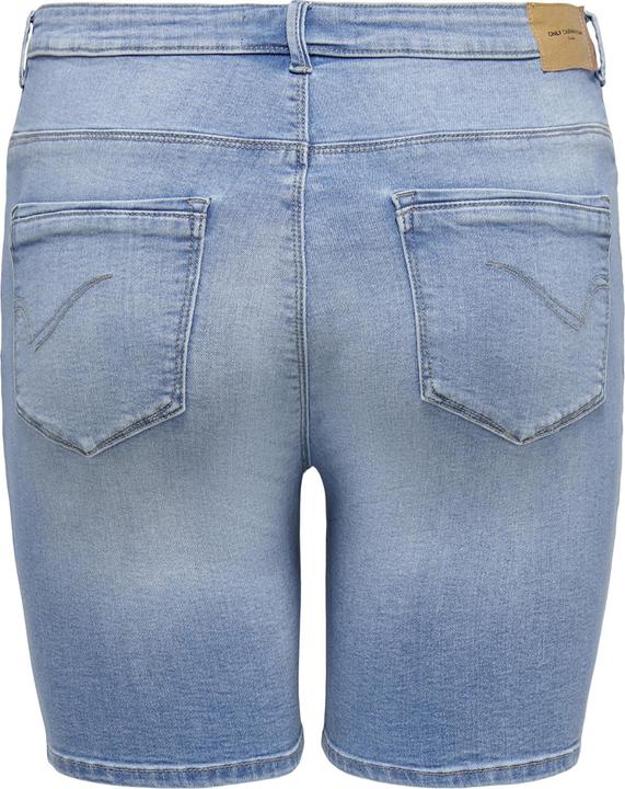 Image du produit Only Curvy CARLaola Reg Short en jean déstructuré (46)