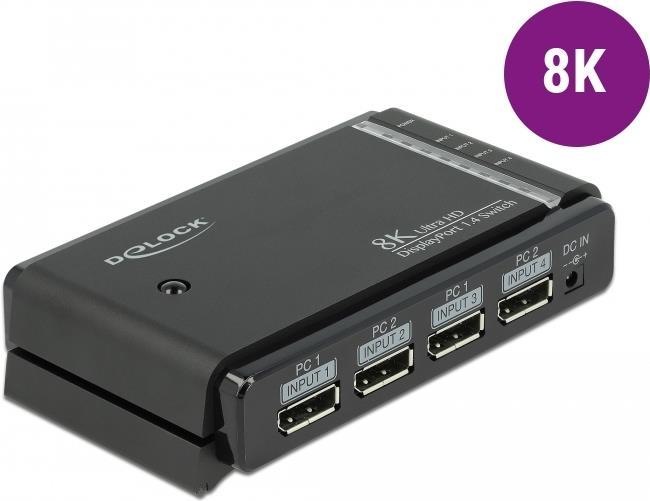 Productafbeelding Delock Switchbox 2x2 Port Displayport