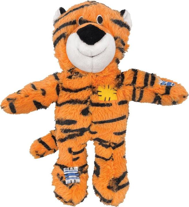 Produktbild KONG - Wild Knots Tiger Squeak Toy M/L (634.7376) (Kauspielzeug Hund)