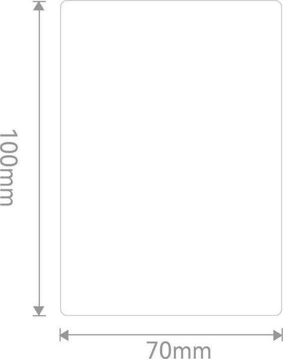Produktbild Niimbot Weiss 290 St. 1EA01204902 Preis-Etiketten, Markierungspunkte Etikette (7 cm)