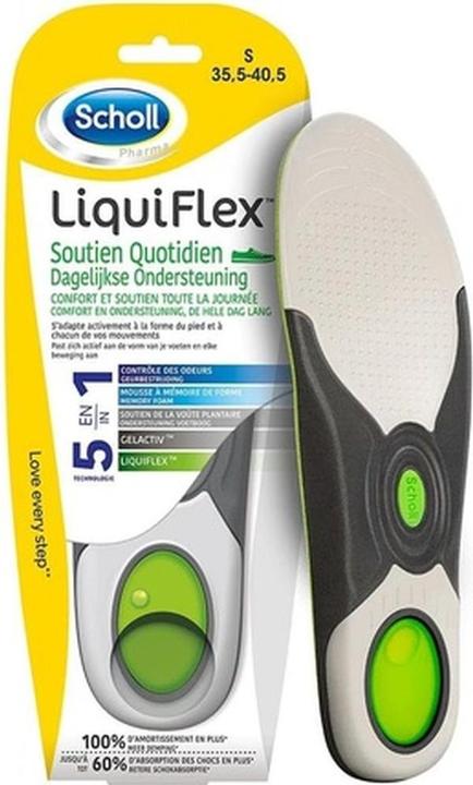 Produktbild Scholl Liquiflex Insoles for Everyday Use for Women Size 35.5-40.5