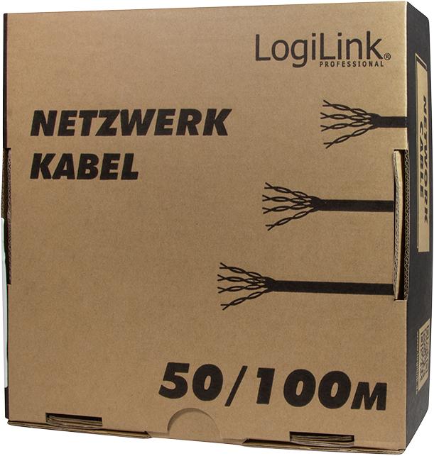 Actual product image LogiLink Network cable (S/FTP, CAT6, 100 m)