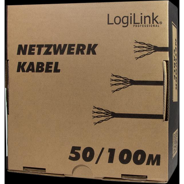 Thumbnail - LogiLink Netzwerkkabel (U/UTP, CAT6, 100 m), Netzwerkkabel