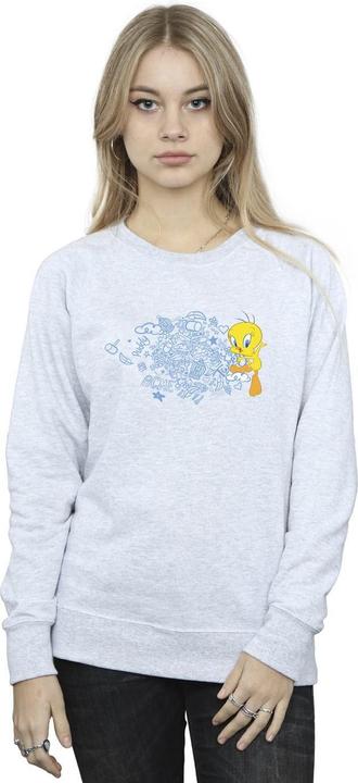 Image du produit Looney Tunes - Sweat ACME DOODLES TWEETY - Femme (L)