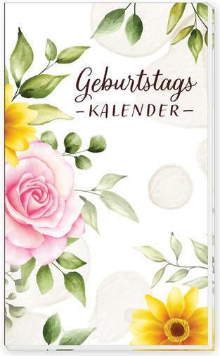 Produktbild Taschenkalender Geburtstagskale