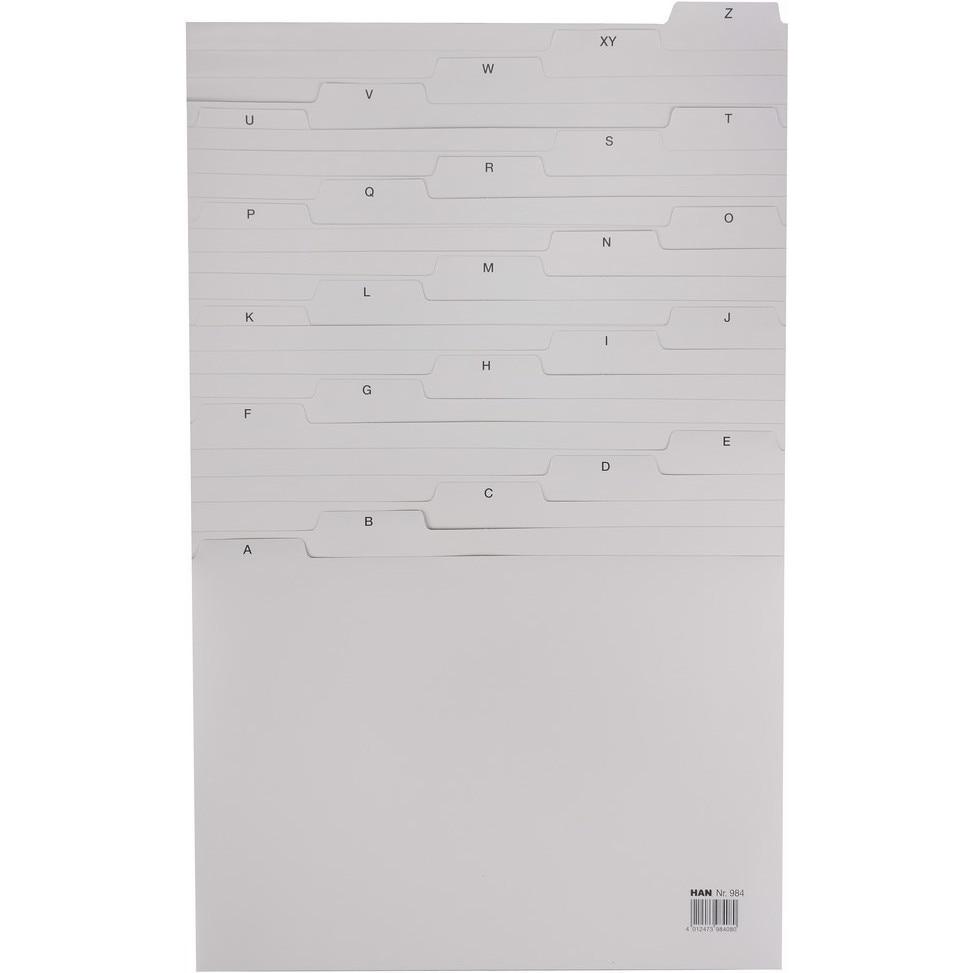 Thumbnail - Han, Kartenaufbewahrung, Karteiregister (A7)