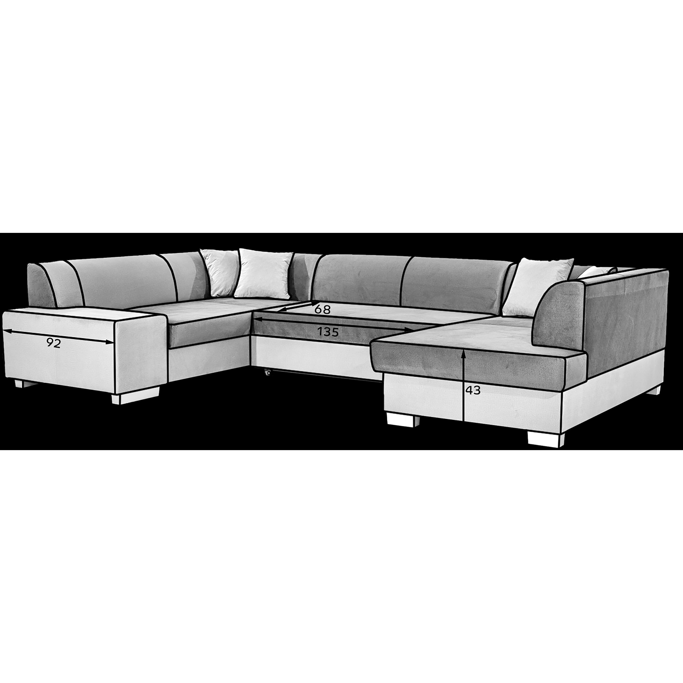 Thumbnail - ELTAP, Sofa, Havana (Bettsofa, Wohnlandschaft)