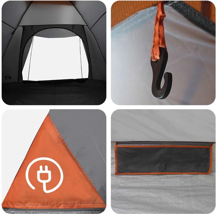 Produktbild vidaXL Campingzelt (4.30 kg, 4 Personen)