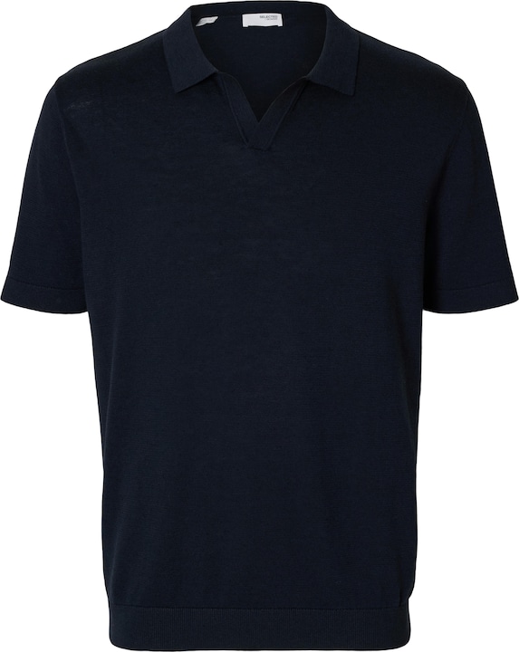 Selected Homme Slhmattis Ss Knit Sun Open Polo Noos
