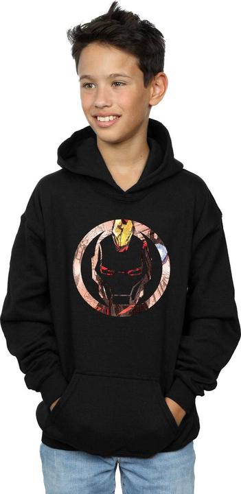 Produktbild Iron Man Montage Symbol Kapuzenpullover Jungen (152, 158)