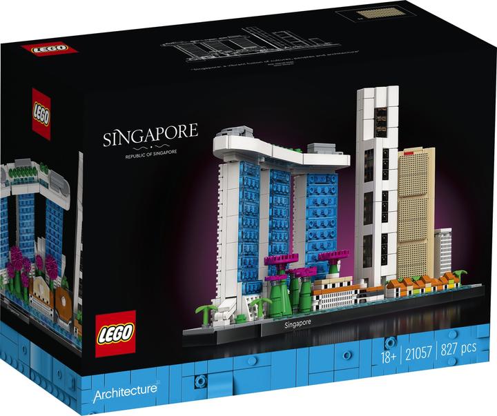 Produktbild LEGO Architecture End-Of-Live Set Singapur - 21057 NEU! Teile 827x (21057)