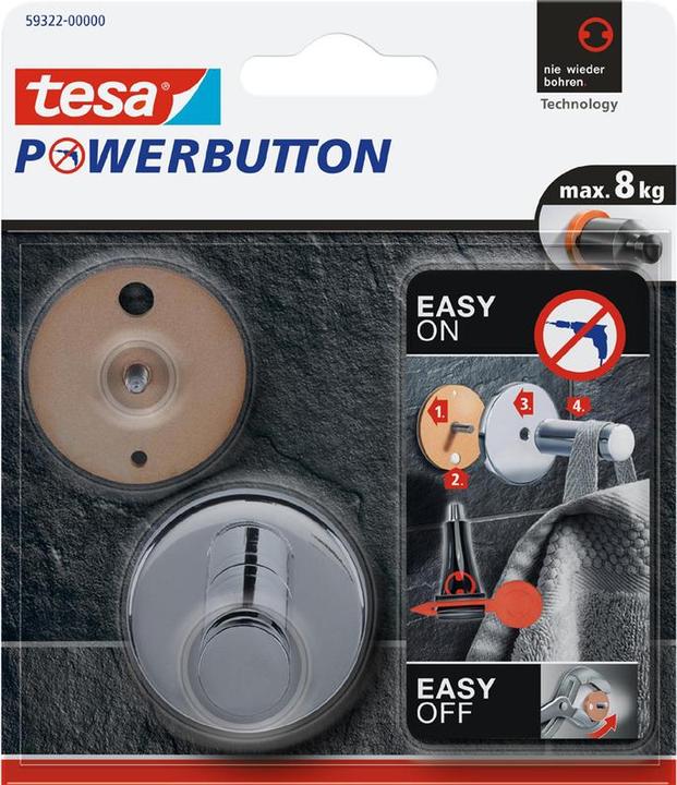 Actual product image tesa Power button