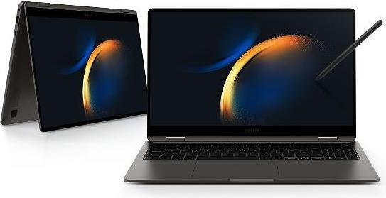 Actual product image Samsung Galaxy Book3 360 (2 years pick-up and return) (NP750QFG-KA4IT) (15.60", 512 GB, 16 GB, DE, Intel Core i7-1360P)