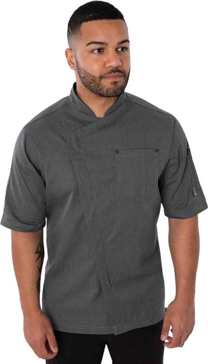 Actual product image Le Chef Mens Asymmetric Chef Jacket (XS)