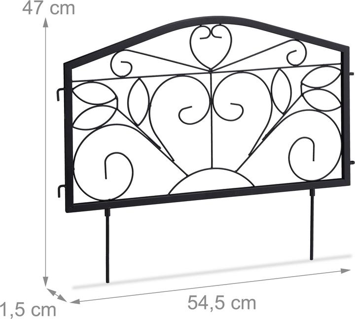 Produktbild Relaxdays Beetzaun (225 cm)